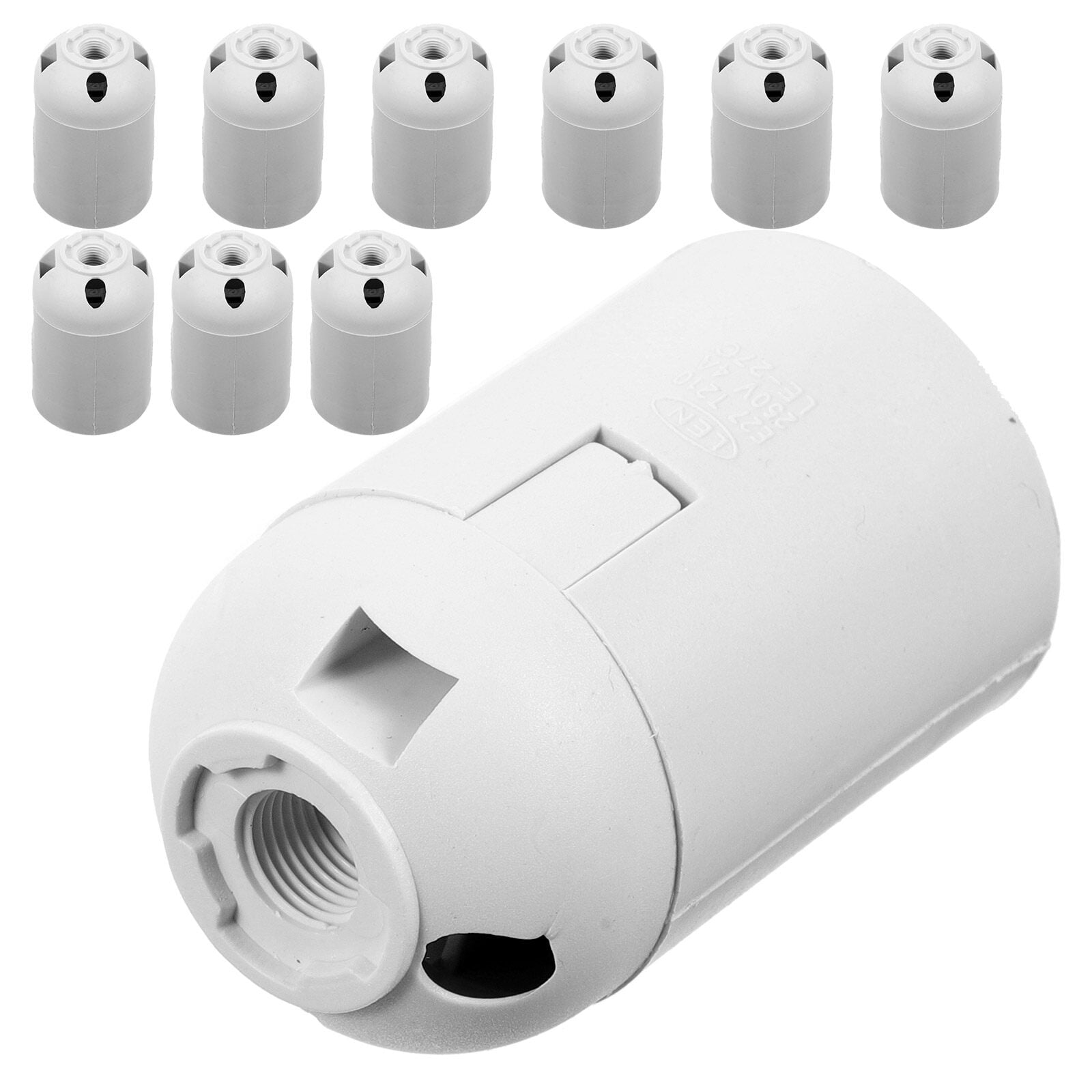 10pcs Lamp Socket Replacement E27 Lamp Socket And Lamp Part Lamp Repair