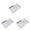 Silver, variant on Stainless Steel Grill Plate, Metal Barbecue Serving Tray for Cooked Food, Rustproof Reusable Dish for Grilled Meat Chicken and Veggies, Lightweight Camping Plate for Outdoor BBQ and Backyard Parties