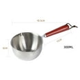 thumbnail image 4 of LEFU Casserole à Lait Mini en Acier Inoxydable 300ml Petite Casserole Antiadhésive Résistante à la Chaleur Poignée Ergonomique Facile à Nettoyer Machine à Café Beurre Huile Chocolat, 4 of 7