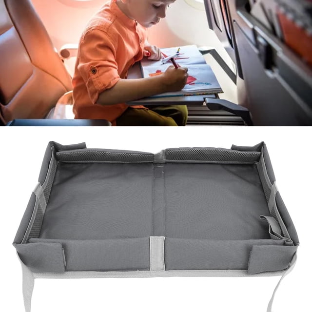 Fondo para BANDEJA DE VIAJE PARA AVIÓN PARA NIños, Plegable y Fácil de Configuuro, Funda Para Mantel Individual, Portál, Multiusos, Artículos Eesencios de Vije para Nijos