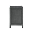 thumbnail image 3 of New Classic Furniture  Alamos Charcoal Grey 2-Drawer Nightstand, 3 of 5
