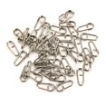 thumbnail image 4 of Yokua 50/100Pcs Split Rings Rustproof Oval Split Clip Snap Fishing Connector, 4 of 12