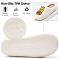 thumbnail image 5 of BERANMEY Halloween Slippers for Women Perfect Soft Plush Comfy Warm Slip-On Cute Womens Slippers Indoor Fluffy House Slippers for Women and Men Non-slip Fuzzy Flat Slides, 5 of 9