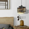 thumbnail image 4 of Antique Fer Entrelacé Design Rétro Industriel Style Pendentifs, 4 of 7
