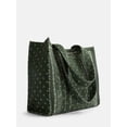 thumbnail image 2 of No Boundaries Quilted Tote Bag, Women's, Olive Bandana, 2 of 3