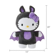 Halloween Porch Greeter Hello Kitty Vampire 17.71 in x 9.44 in x 17.71 in 1.96 lb – Indoor/Outdoor Halloween Decoration