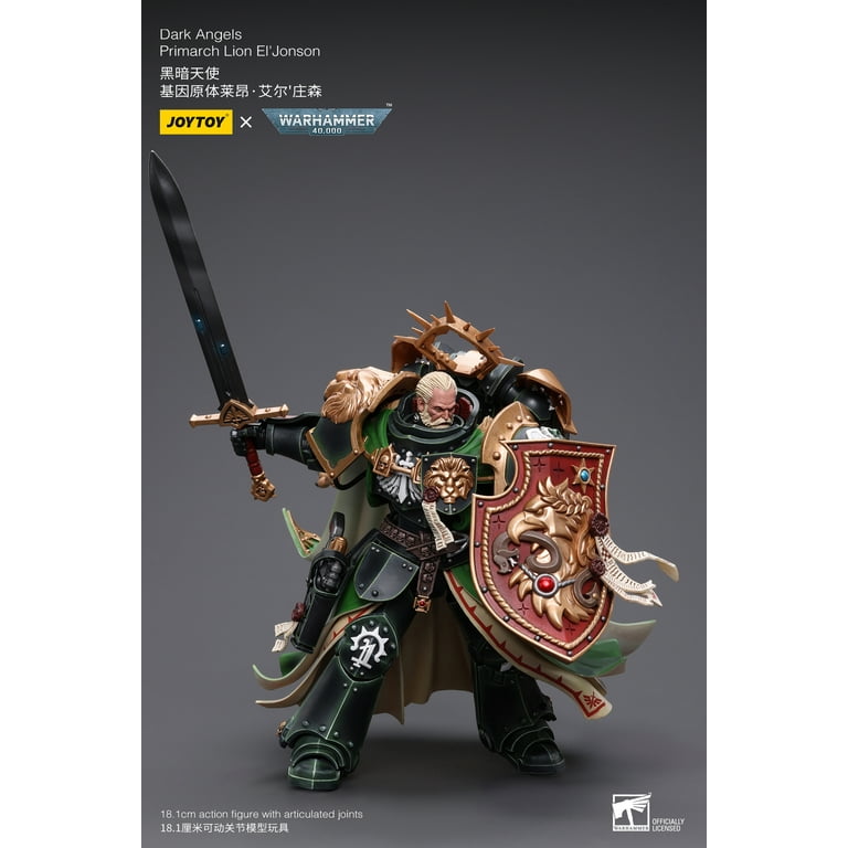 JoyToy - Warhammer 40K - Dark Angels: Primarch Lion El'Jonson 1/18