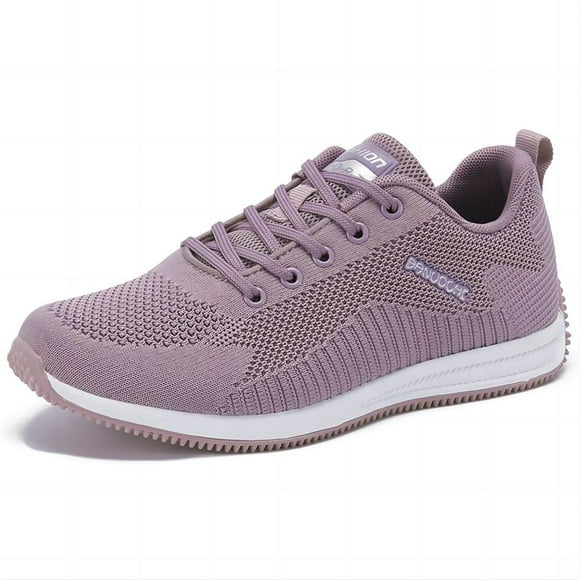 Women's Casual Sneakers Lightweight Wide Toe Breathable Mesh Running For Gym Athletic Shoes Pink 8 US