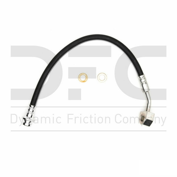 Front Dynamic Friction Company Brake Line Hose 350-67074 For 1985 Nissan 720