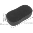 thumbnail image 3 of 5 Pcs  Grooming Sponges Soft Comfortable Grip Kit for Cleaning Bathing Dirt Sweat Removal, 3 of 8