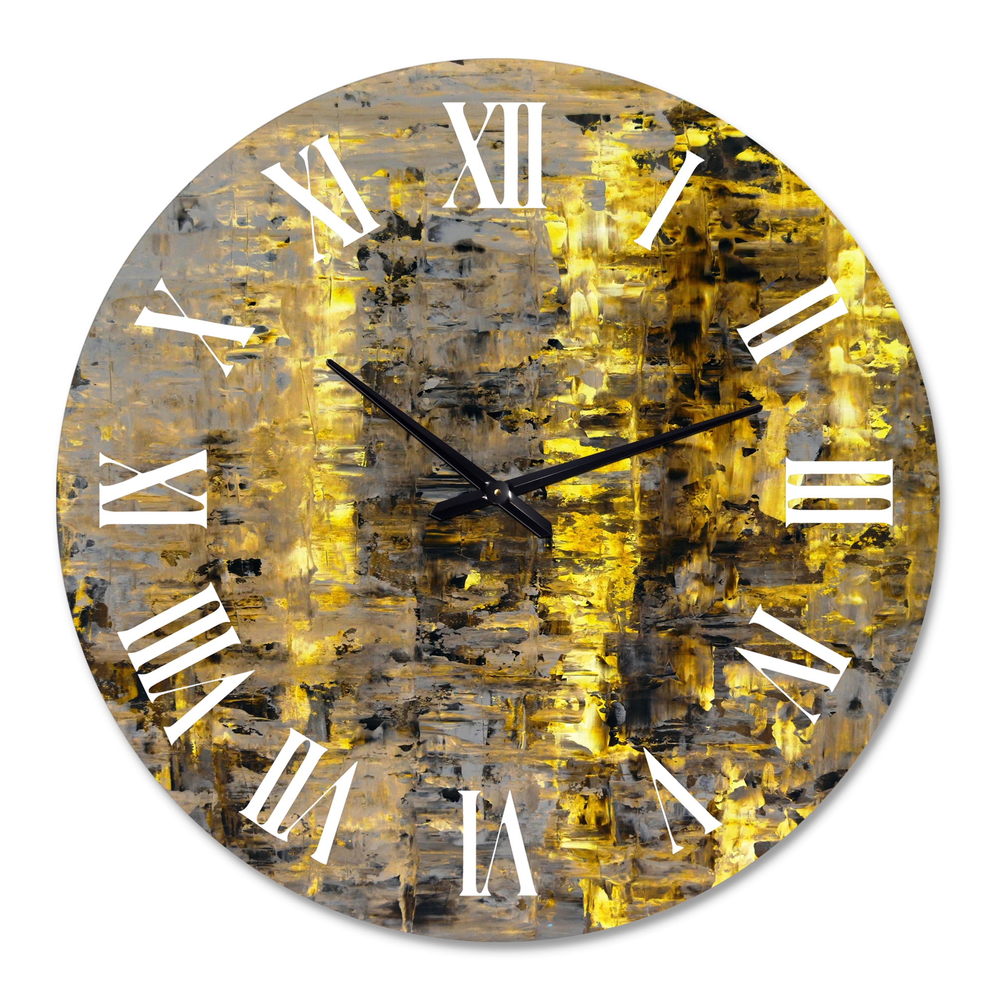 Designart 1 in Modern,Contemporary Wall Clock