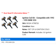 thumbnail image 2 of Ignition Coil Kit - Compatible with 1992 - 1995 BMW 325i 1993 1994, 2 of 2