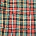 thumbnail image 5 of Men's Slimfit Flannel Shirt Two-ply 100% Cotton Pre Washed Vintage Look Plaid Work Shirt - Modern Slim Fit, 5 of 5