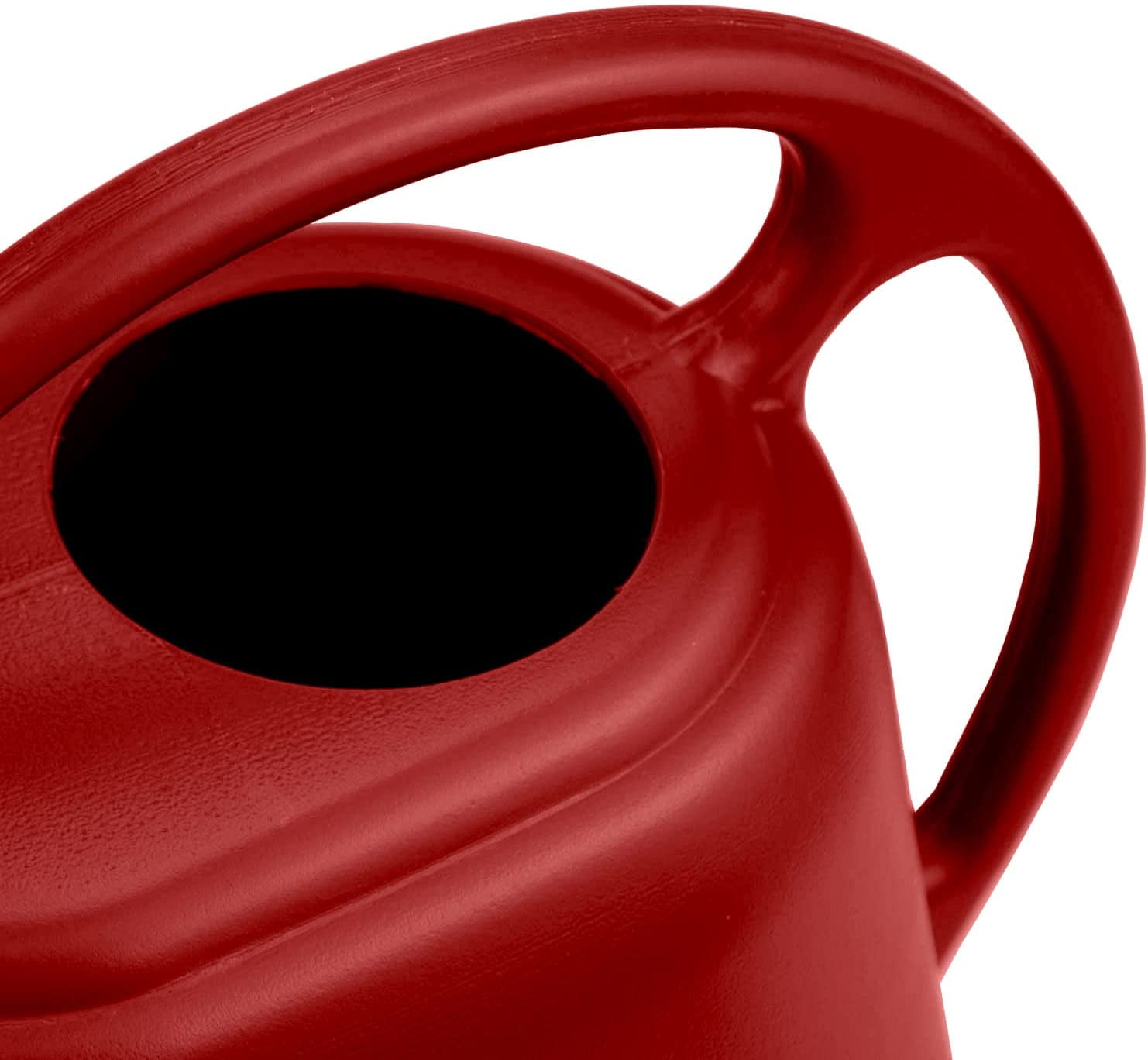 Plastic Watering Can, Burnt Red, 1-Gallon