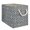 Gray (Medium), variant on DII Collapsible Polyester Storage Bin, Stained Glass, Gray, Large Rectangle