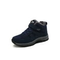 thumbnail image 6 of Gomelly Womens Mens Warm Casual Shoes Non-Slip Sneakers Plush Lined Walking Shoe Comfortable Winter Boot Outdoor Climbing Snow Boots Men's Blue 8, 6 of 8