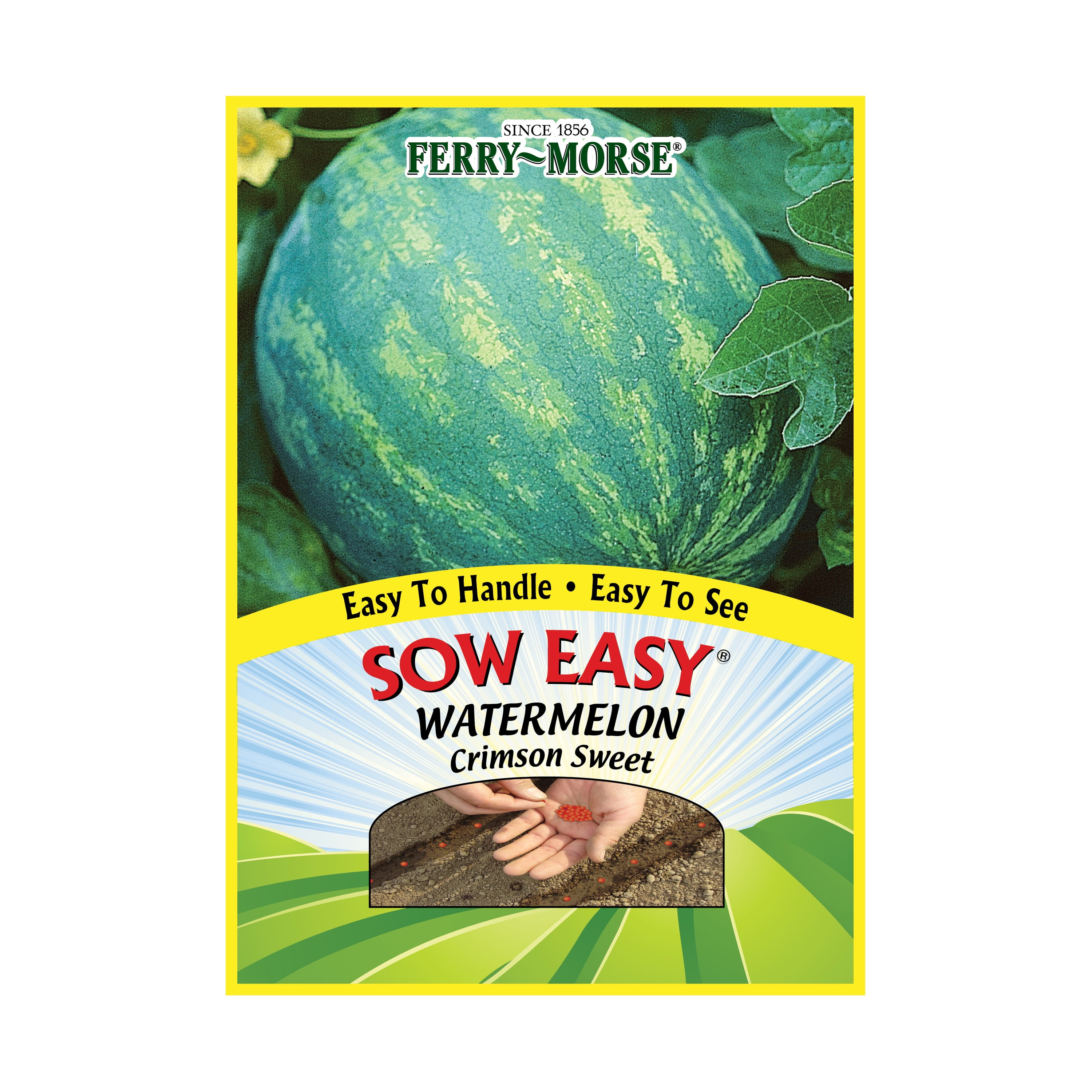 FerryMorse Watermelon Crimson Sweet Sow Easy Seeds