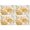 Pioneer Flower Floral-3, variant on Pioneer Flower Floral Print Pattern Summer Placemats Table Placemats Set Of 6-Linen Kitchen Washable Placemats Table Mats 12x18 Inch Non-Slip Heat Resistant