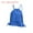 Blue, variant on Uxcell Drawstring Backpack Bags Drawstring Gym Bag with Zip Pocket for Women Men Navy Blue