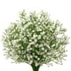 thumbnail image 4 of 9 ramos de flores artificiales de gypsophila para baby breath, ideales para bodas, decoración del hogar (blanco), 4 of 8