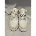 thumbnail image 4 of Ni - ke Air Jordan 3 Retro Silver Anniversary Mens 8.5 White Metallic Silver 398613 102, 4 of 5