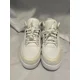 thumbnail image 4 of Ni - ke Air Jordan 3 Retro Silver Anniversary Mens 8.5 White Metallic Silver 398613 102, 4 of 5