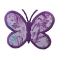 thumbnail image 4 of Lily Camouflage Crack Print Fabric Iron on Butterfly in Blue Pink Purple Green, 4 of 7
