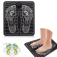 thumbnail image 2 of EMS Electric Foot Massager Mat Portable Electric Massage Mat Automatic Massage Foot Circulation Massager with 6 Modes 9 Intensity Levels, 2 of 7