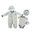 thumbnail image 1 of Ensemble de Pyjama en Coton pour Bébé 5 Pcs Dyna 3 Mois, 1 of 1