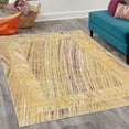 thumbnail image 2 of Abstract Decorative Rug, Weathered Colorful Quirky and Scribble Style Design of Lines and Stripes, Quality Carpet for Bedroom Dorm and Living Room, 6 Sizes, Pale Earth, by Ambesonne, 2 of 4