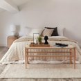 thumbnail image 4 of Bouclair Collection Quin Beige - Ensemble Couvre-Lit 3 Pcs Grand Lit, 4 of 9