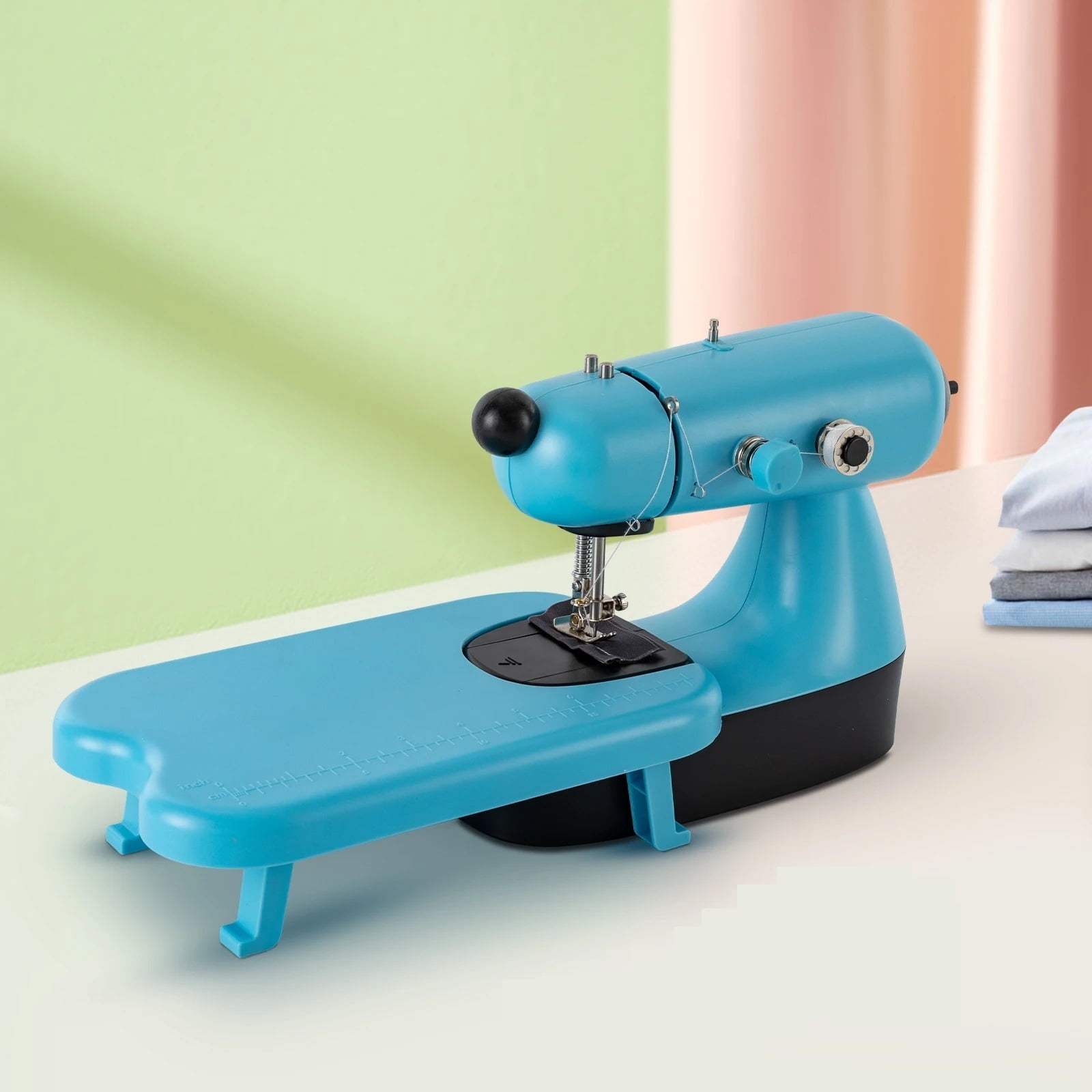 Mini Sewing Machine Upgraded Electric Sewing Machine With Sewing Bag Expansion Board LED Light Fast Stitch