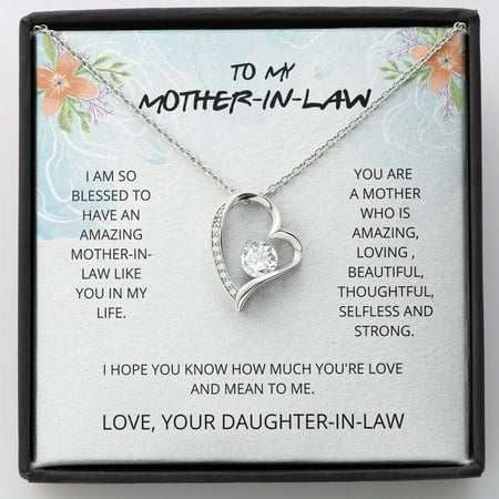 Amazing Mother Forever Love Necklace, Mothers Day Gift, Mothers