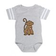 thumbnail image 1 of CafePress - Monkey Boy - Cute Infant Baby Football Bodysuit, 1 of 1
