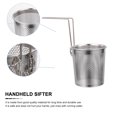 thumbnail image 3 of SHINYPASING Ramen Noodles Strainer Stainless Steel Sifter For Cooking 1Pack, 3 of 7