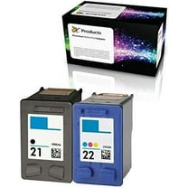 Remanufactured Compatible Ink Cartridge Replacement for HP 21 and HP 22 for PSC 1410 Deskjet F4180 F2280 D2360 D1560 D2460 Officejet 4315 (1 Black 1 Color)