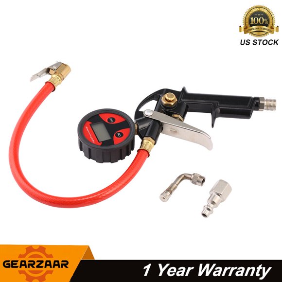 Air Chuck With Gauge