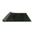 thumbnail image 2 of Ahgly Company Indoor Square Persian Turquoise Blue Traditional Area Rugs, 7' Square, 2 of 4