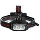 thumbnail image 2 of Faro LED de doble cara impermeable para exteriores, lámpara frontal para acampar, correr, pescar, carga USB, 2 of 8