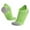 Green, variant on Performance Athletic Running Socks for Adults Enhanced Comfort Breathable Fabric Non- Grip Supportive Design White,One Size