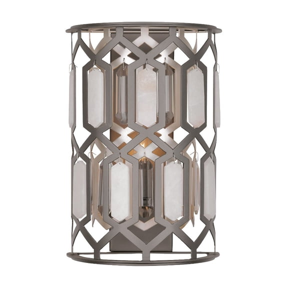 3582-795-Minka Lavery-Hexly - 1 Light Wall Sconce-16 Inches Tall and 11 Inches Wide