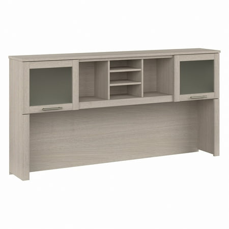 UPC: 0042976133832 | Bush Furniture Somerset 2-Door 72” Hutch with Storage  Sand Oak