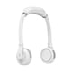 thumbnail image 1 of Ventilador de cuello portátil recargable con tubo flexible de 360° y salida de aire ajustable de 180°. Tres velocidades, diseño moderno y bajo consumo. Ideal para un verano fresco. Color blanco, 1 of 7