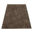 thumbnail image 2 of Rugsotic Carpets Hand Tufted Shag Polyester Eco-Friendly Area Rugs -4'x6', Rectangle, Light Brown Beige, Plain Solid Design, High Pile Handmade Anti Skid Rugs for Living Room,Bed Room K00111, 2 of 5