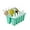 Green, variant on Bouanq Popsicle Molds Silicone Ice Pops Mold, 10 Pieces BPA Free Popsicle Mold Reusable Easy Release Ice Pops Maker with Cleaning Brush and Funnel