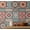 Multi (Plain Vinyl), variant on S4sassy Self Adhesive Wallpaper, Square Tile Wallpaper, Brown Removable DIY Vinyl Tile Pattern Wall Covering, Textured Peel and Stick Contact Paper for Entryway Walls, Kitchen Backsplash (25"x60")