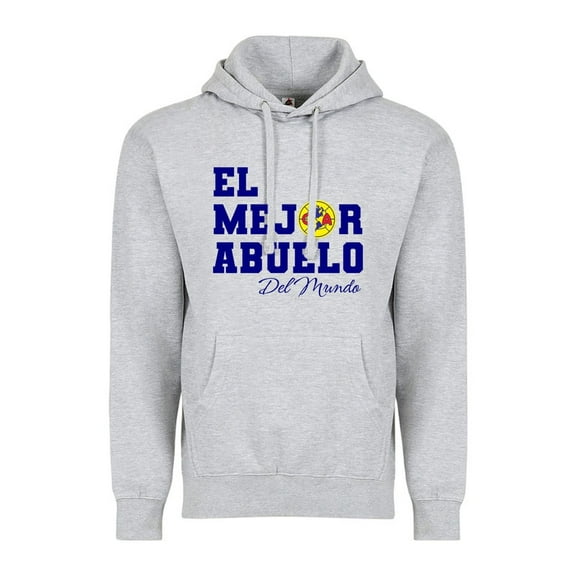 El Mejor Abuelo del Mundo Club América Pullover Hoodie - HTR Grey - Small