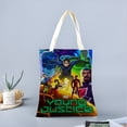 thumbnail image 2 of Young Justice Bolso de tela con estampado de lienzo para mujer, bolsa de compras reutilizable y estética, con cremallera interior, regalo para mujer, 35 × 40 cm., 2 of 6