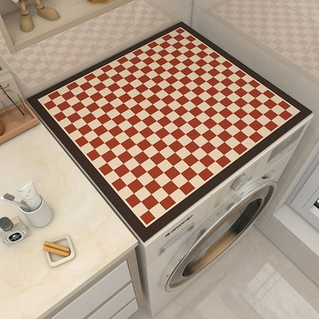 

Nvzi washing machine dryer dust mat used for top creative washing machine dust mat quick drying water absorbing mat kitchen laundry room top protective mat ( 23.6*19.7in A04)