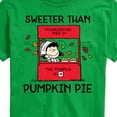 thumbnail image 3 of Peanuts - Sweeter Than Pumpkin Pie - Men's Short Sleeve Graphic T-Shirt, 3 of 6